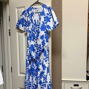 Baltic Born Blue and White Floral Dress